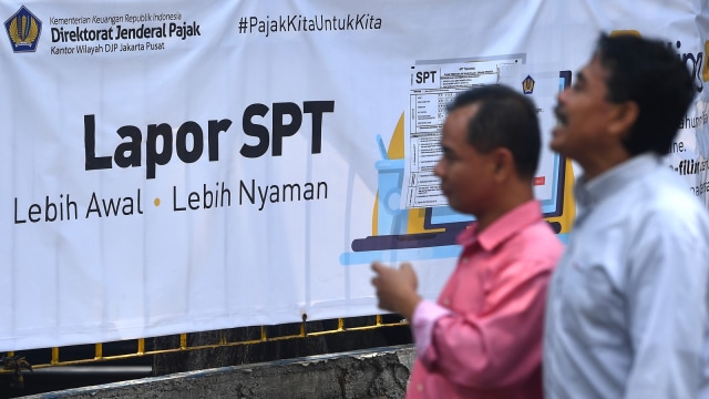 Ilustrasi lapor SPT (Foto: ANTARA FOTO/ Sigid Kurniawan)