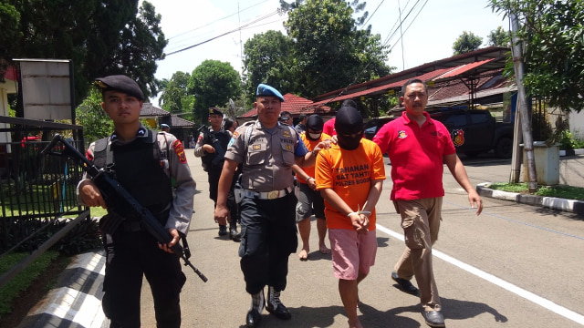 Rilis pembunuhan Manager WO (Foto: Dok humas polres bogor)