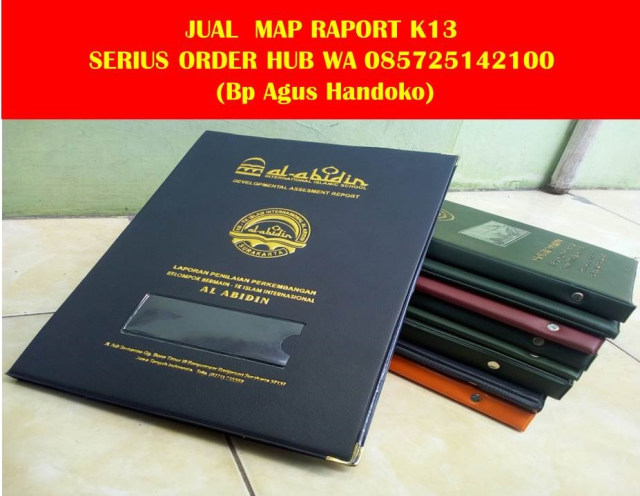 Wa 085725142100, Map Raport K13,  Sampul Raport Solo, Sampul Raport TK, Sampul Raport K13  (4)