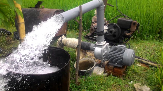 Ilustrasi pompa air (Foto: Youtube/ Yusuf Afandi)