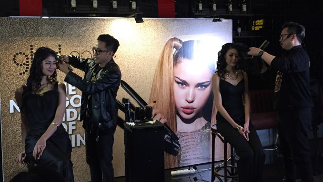Hairstyling dengan GHD Gold (Foto: Ratmia Dewi/kumparan)