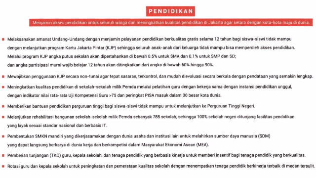 Visi Misi Djarot (Foto: Dok. KPU)