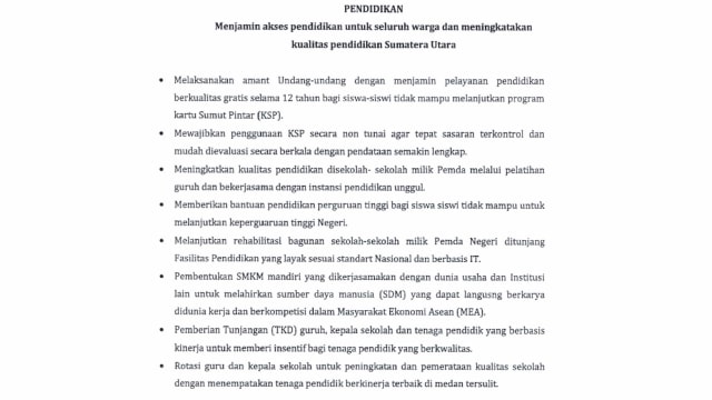 Visi Misi Djarot (Foto: Dok. KPU)