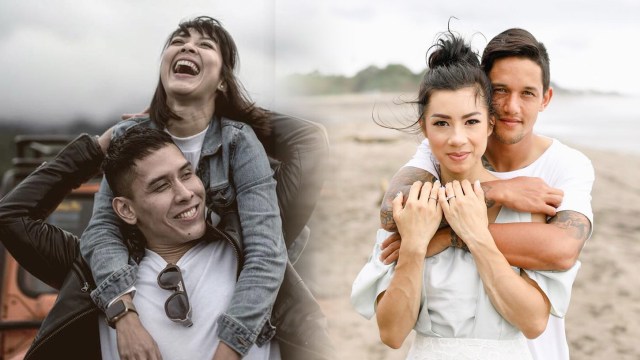 Andrea Dian-Ganindra Bimo & Jennifer-Irfan Bachdim (Foto: Instagram @ibachdim @andreadianbimo)