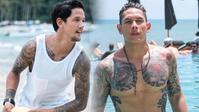 Ganindra Bimo vs Irfan Bachdim. (Foto: Instagram/ @ibachdim dan @andreadianbimo)