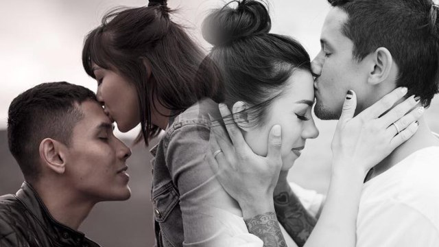 Andrea Dian-Ganindra Bimo & Jennifer-Irfan Bachdim (Foto: Instagram/@ganindrabimo dan @ibachdim)