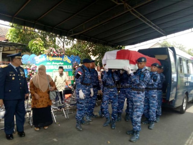 Penerbang Terbaik Asal Malang Dimakamkan Secara Militer