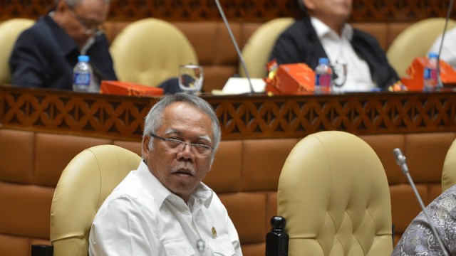 Menteri PUPR Basuki Hadimuljono Foto: ANTARA FOTO/Wahyu Putro