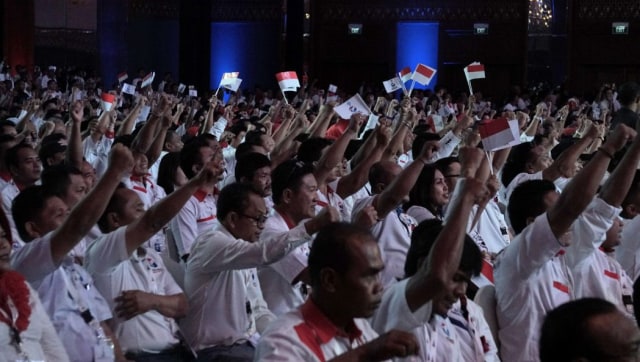 Rapimnas Partai Perindo. (Foto: Nugroho Sejati/kumparan)