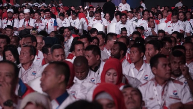 Rapimnas Partai Perindo. (Foto: Nugroho Sejati/kumparan)