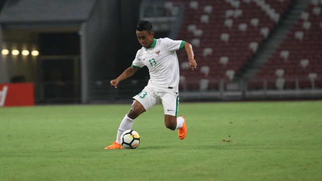 Timnas Indonesia U-23 vs Singapura U-23. (Foto: Dok. Media PSSI)