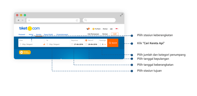 Cara Mudah Pesan Tiket Online Kereta Api Lebaran 2018 di Tiket.com (1)