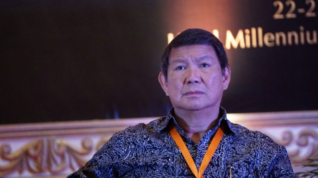 Hashim Djojohadikusumo, Anggota Dewan Pembina Partai Gerindra sekaligus adik kandung Prabowo Subianto. Foto: Helmi Afandi/kumparan