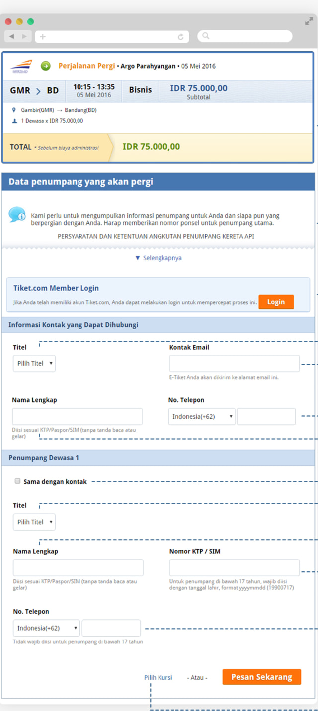 Cara Mudah Pesan Tiket Online Kereta Api Lebaran 2018 di Tiket.com (3)