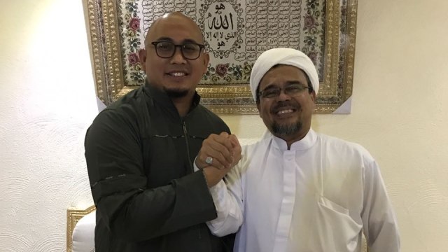 Andre Rosiade bersama Rizieq Syihab (Foto: Andre Rosiade)