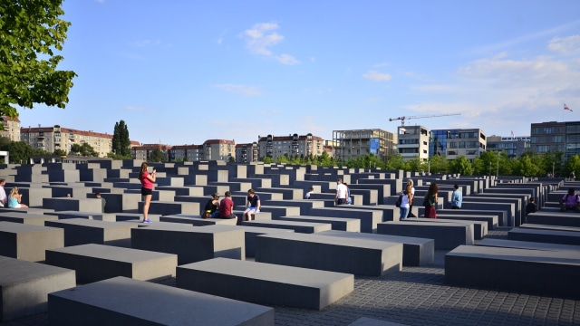 Berlin Holocaust Memorial. (Foto: Tomy Wahyu Utomo/kumparan)
