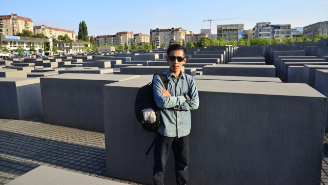 Berlin Holocaust Memorial. (Foto: Tomy Wahyu Utomo/kumparan)