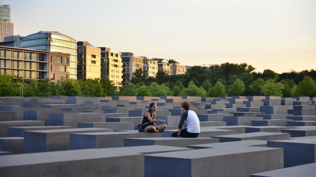 Berlin Holocaust Memorial. (Foto: Tomy Wahyu Utomo/kumparan)
