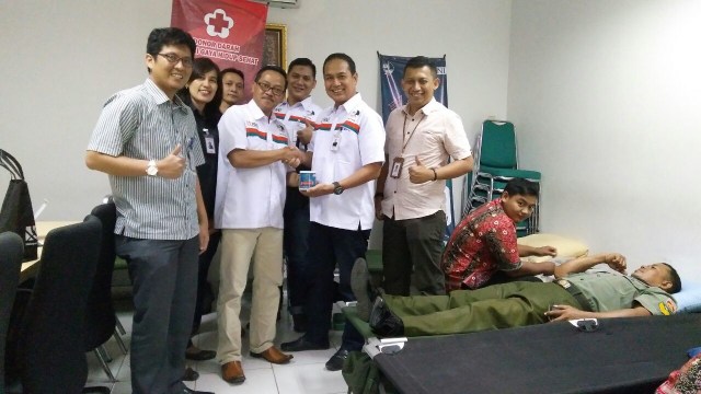 Peduli Sesama, Serikat Pekerja BNI Kanwil Semarang Selenggarakan Donor Darah