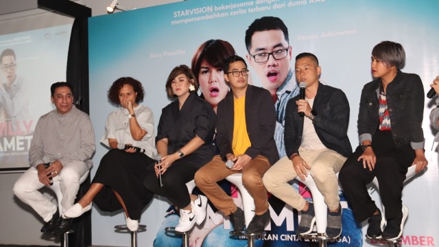 Konpers film Milly & Mamet. (Foto: Munady Widjaja)