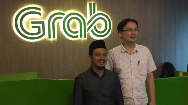 Ainun Najib dan Andreas Hadimulyono, Grab. (Foto: Bianda Ludwianto/kumparan)