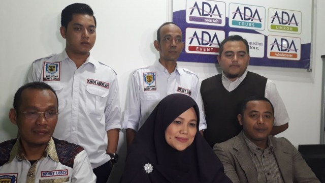 Lasty Annisa dan tim kuasa hukum. (Foto: Adinda Githa Murti Sari Dewi/kumparan)