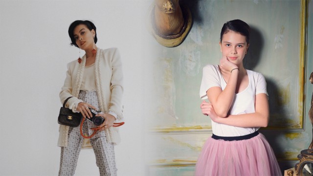 Penampilan Eva Celia dan Manuella. (Foto: Instagram @evacelia & @manuellaaziza)