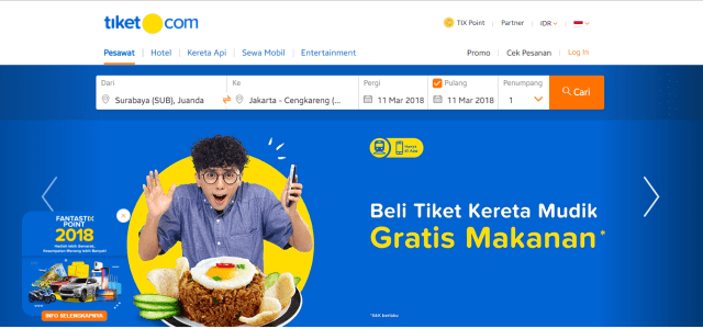 Keunggulan Memakai Tiket.com