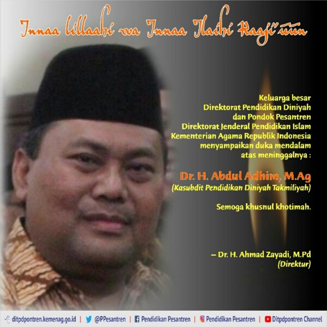 Pendidikan Madrasah Diniyah Takmiliyah Untuk Penguatan Karakter Bangsa