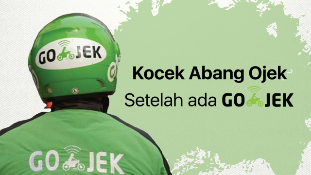 Kocek abang ojek setelah ada GOJEK. (Foto: Chandra Dyah A/kumparan)