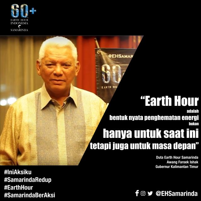 Earth Hour Samarinda