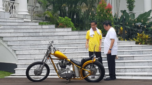 Jokowi dan Airlangga  (Foto: Dok. Airlangga Hartarto)