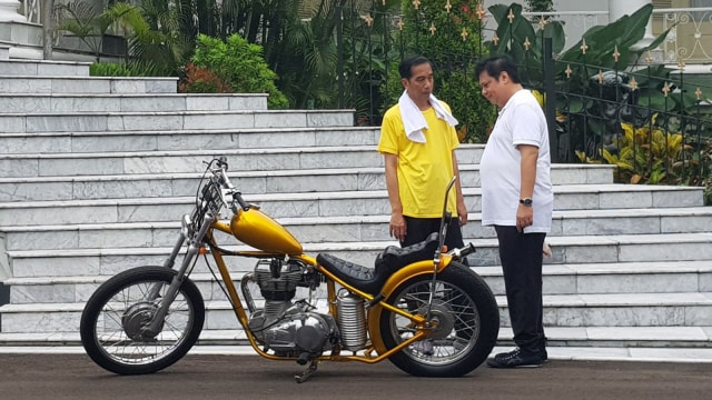 Jokowi dan Airlangga  (Foto: Dok. Airlangga Hartarto)