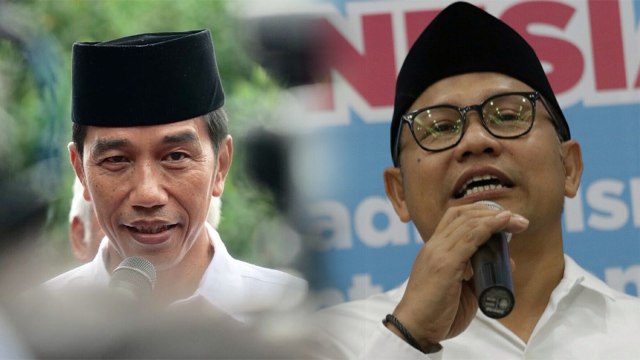 Jokowi dan Muhaimin Iskandar (Foto: Fanny Kusumawardhani/kumparan, Biro Pers Setpres.)