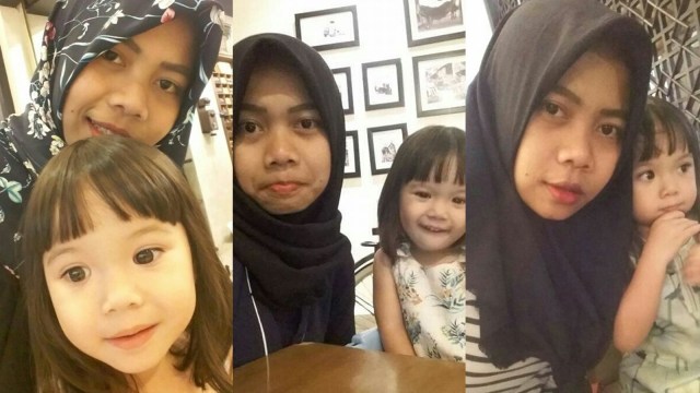 Kebersamaan Gempi dan Koneng. (Foto: Instagram @siti_syalalah)