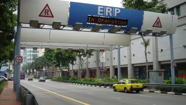Electronic Road Pricing. (Foto: Wikimedia Commons)