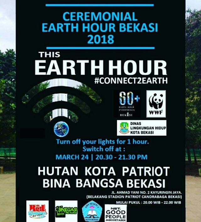 Switch Off Earth Hour Bekasi 2018