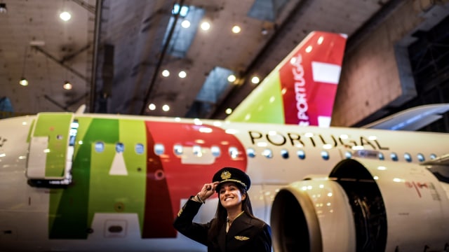 TAP Air Portugal. (Foto: AFP/Patricia De Melo Moreira)