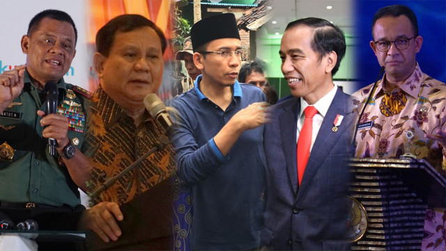 Calon Presiden 2019 (Foto: Dok. Biro Setpres, kumparan)