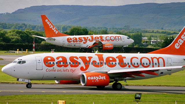 Pesawat easyJet (Foto: Wikipedia)