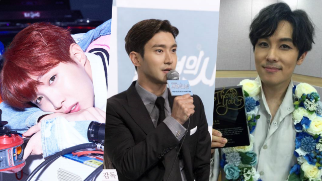 Seleb Korea dengan tipe wajah kuda. (Foto: Big Hit Entertainment, SM Entertainment, Facebook/@kimdongwan.official)