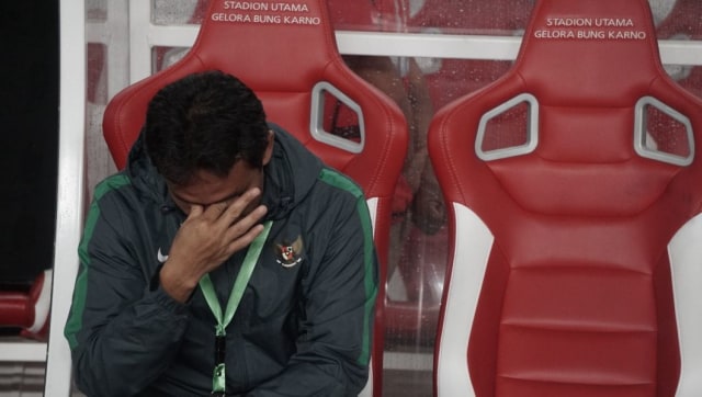 Bima Sakti, pelatih Indonesia U-19 (Foto: Nugroho Sejati/kumparan)