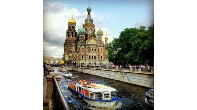 The Church of the Savior on Spilled Blood (Foto: Dok. Pribadi)