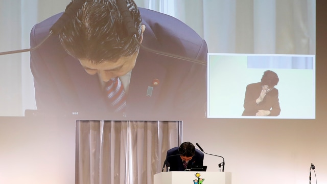 Perdana Menteri Jepang, Shinzo Abe (Foto: Reuters/Issei Kato)