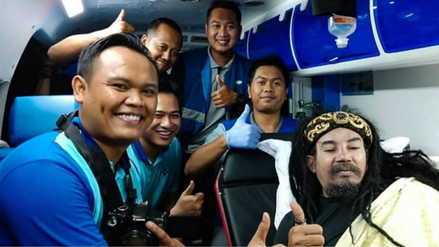 Kondisi Limbad sudah membaik. (Foto: Instagram @jokpw)