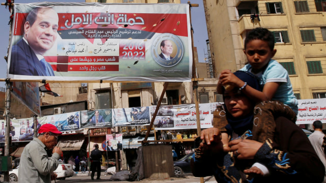 Pemilu di Mesir. (Foto: REUTERS/Ammar Awad)