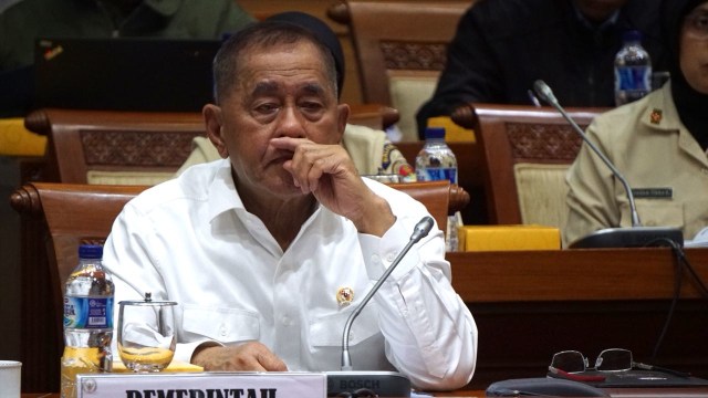 Menhan Ryamizard Ryacudu dan Komisi I DPR RI (Foto: Fanny Kusumawardhani/kumparan)