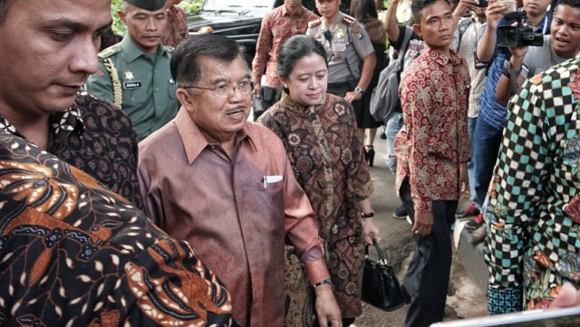 Jusuf Kalla dan Puan Maharani (Foto: Irfan Adi Saputra/kumparan)