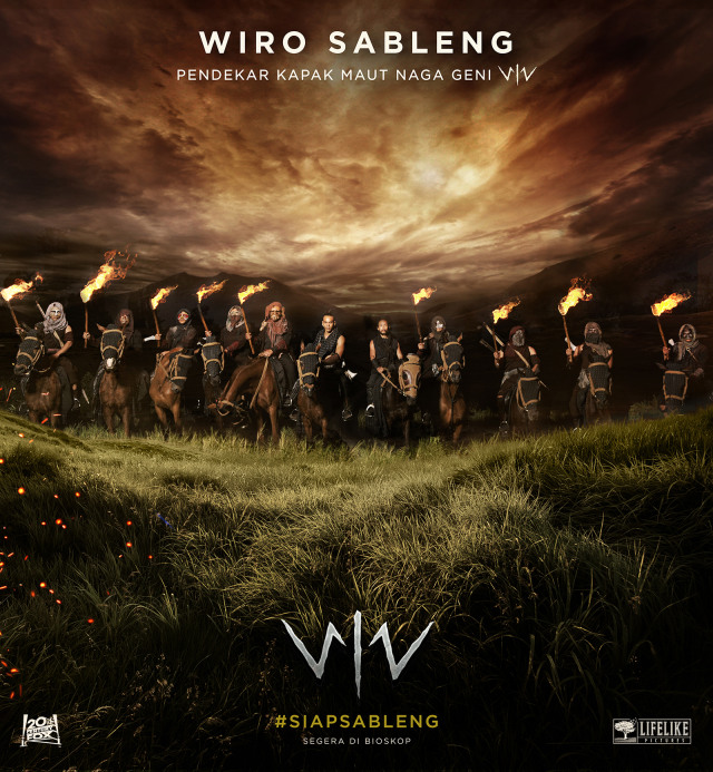 Para Pendekar Hitam di Film Wiro Sableng (Foto: Lifelike Pictures )