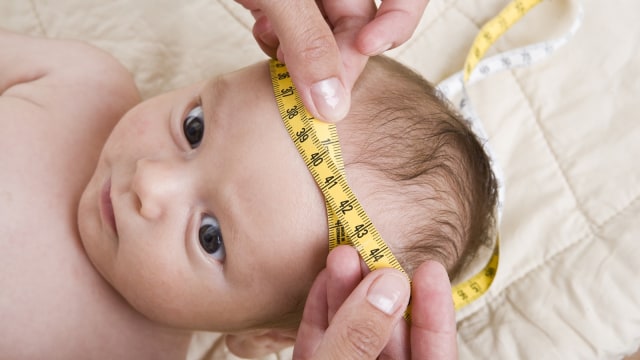Ilustrasi lingkar kepala bayi. (Foto: Thinkstock)